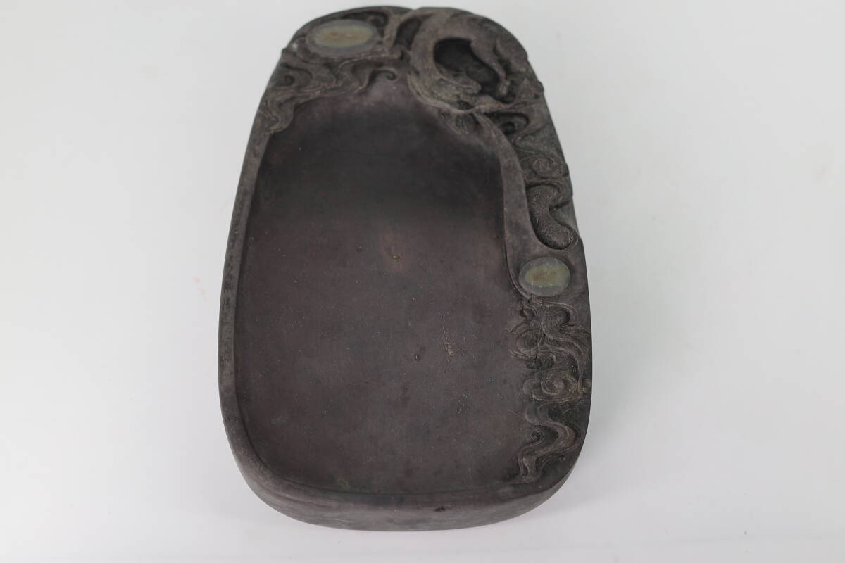 端渓硯 書道具 唐物 文房四宝 時代物 中国美術拍卖