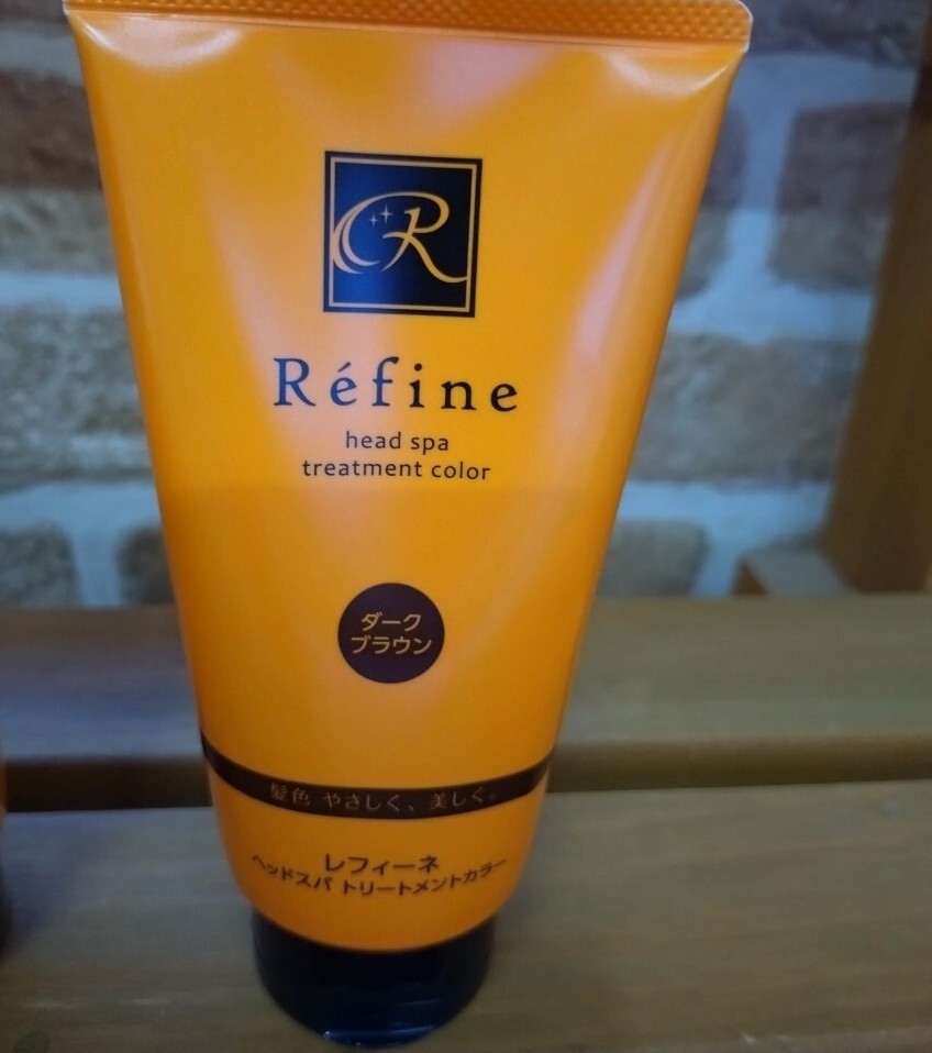 レフィーネヘッドスパ トリートメントカラー/ ダークブラウン140gスヴェンソン(中古品)拍卖