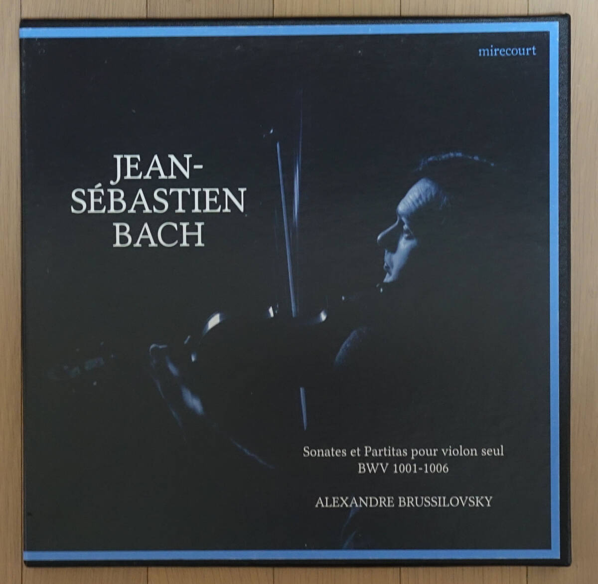 超レア! 最初期限定盤! 瑞西Mirecourt バッハ: ヴァイオリン無伴奏全曲 ブルシロフスキー拍卖