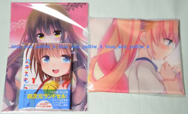 ■新品 藤崎ひかり のぞえもん1巻 メロンブックス限定特典 クリアファイル タペストリー セット拍卖
