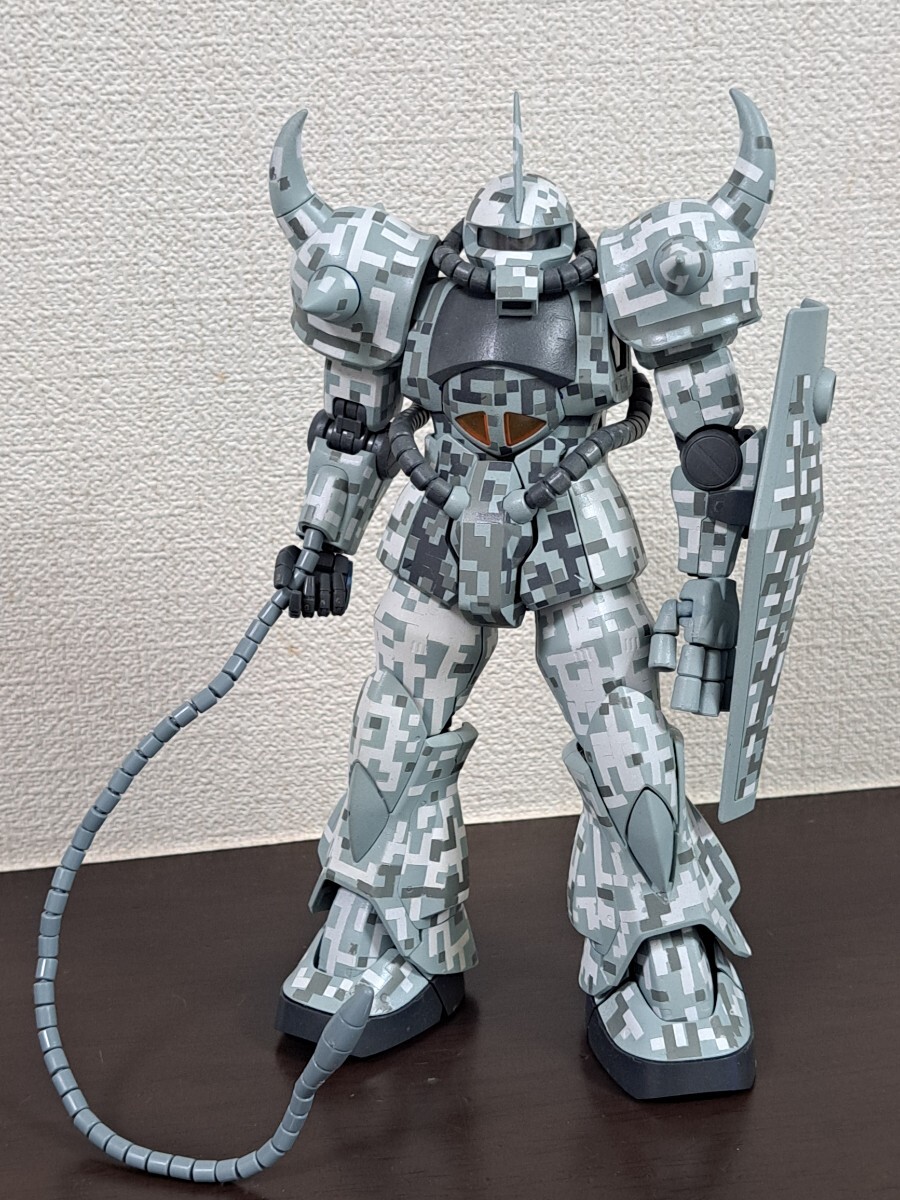 MG 1/100 MS-07B グフVer.2.0 完成品 塗装済み 現状品 機動戦士ガンダム ガンプラ拍卖
