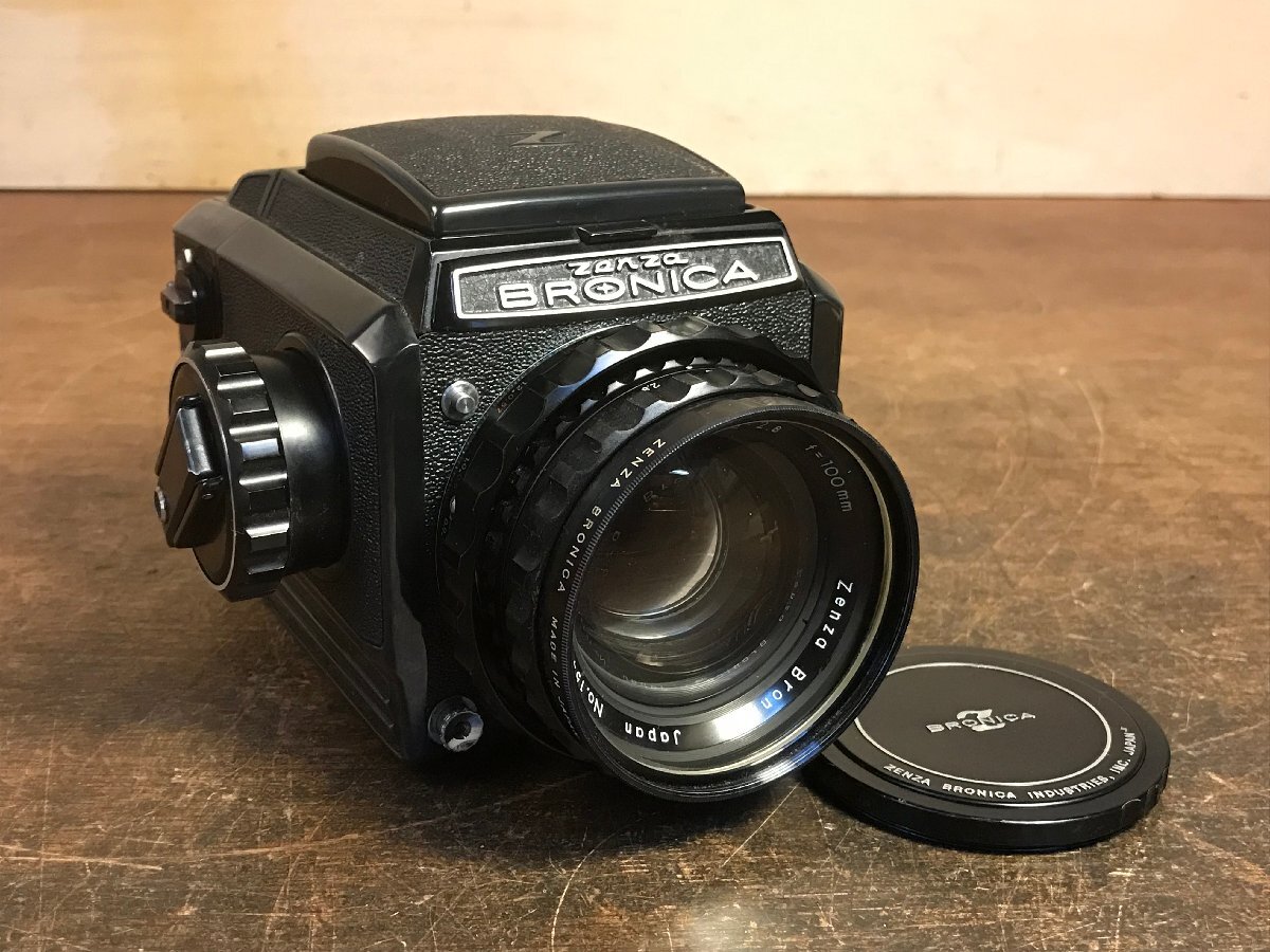 SS-8899■送料込■ ZENZA BRONICA 中判カメラ フィルムカメラ アンティーク レトロ 2064g●ジャンク扱い/くATら拍卖