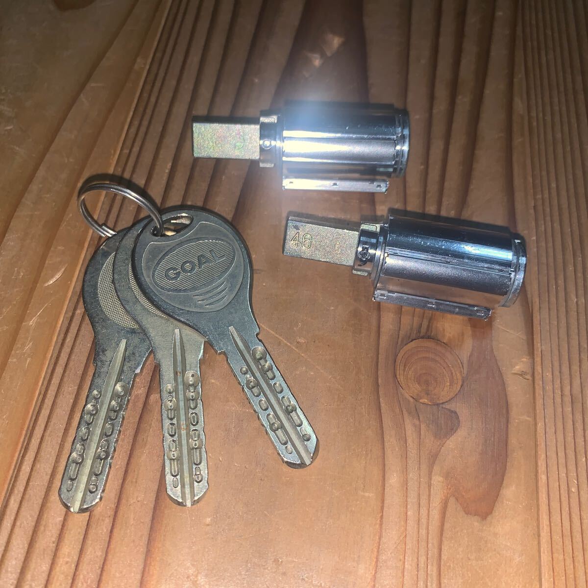 GOAL V-PX キーシリンダー 同一2個セット拍卖