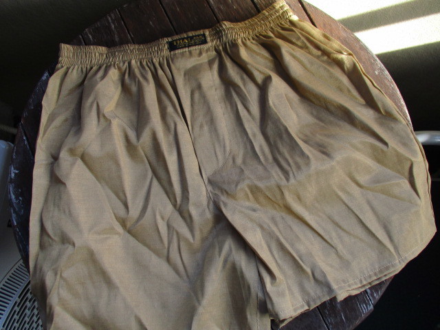 未使用 男性タイシルクトランクス 金 Mサイズ 1枚700円から拍卖