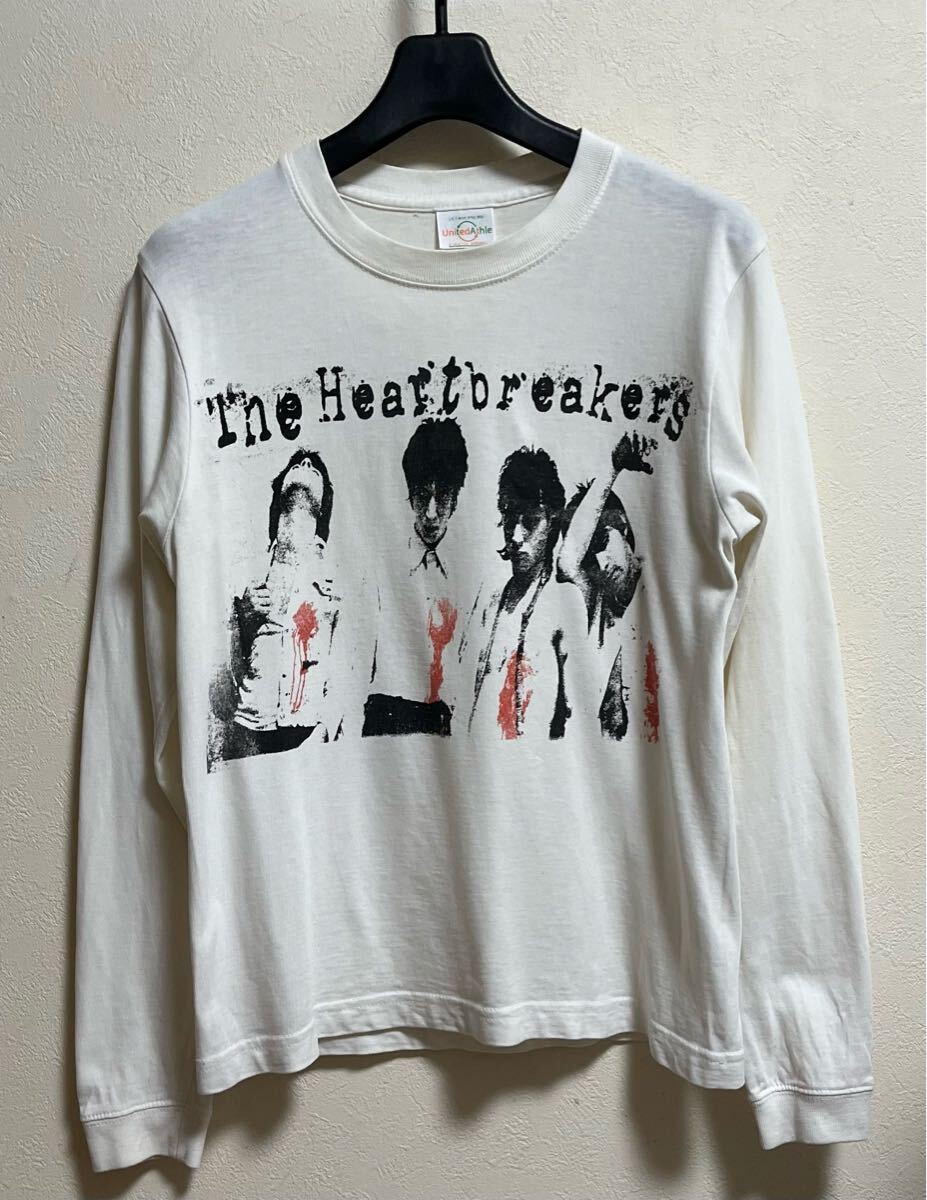 ハートブレイカーズ Tシャツ XS 長袖 ロンT ジョニーサンダース リチャードヘル ニューヨークドールズ パンク ヴィンテージ バンドTシャツ拍卖