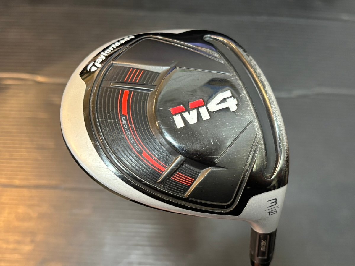 【高級シャフト】テーラーメイド M4 フェアウェイウッド 3W 15°/フジクラ ZERO Speeder拍卖