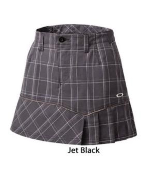送料無料 オークリー レディース スカート 591400JP S 黒 インナーパンツ付き 【1234】拍卖