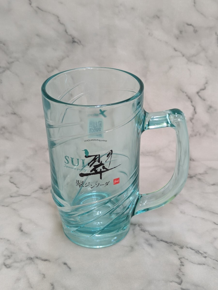 翠ジョッキ 375 ジョッキ 1個 業務用 非売品 サントリー ビアジョッキ ビールジョッキ 中ジョッキ拍卖