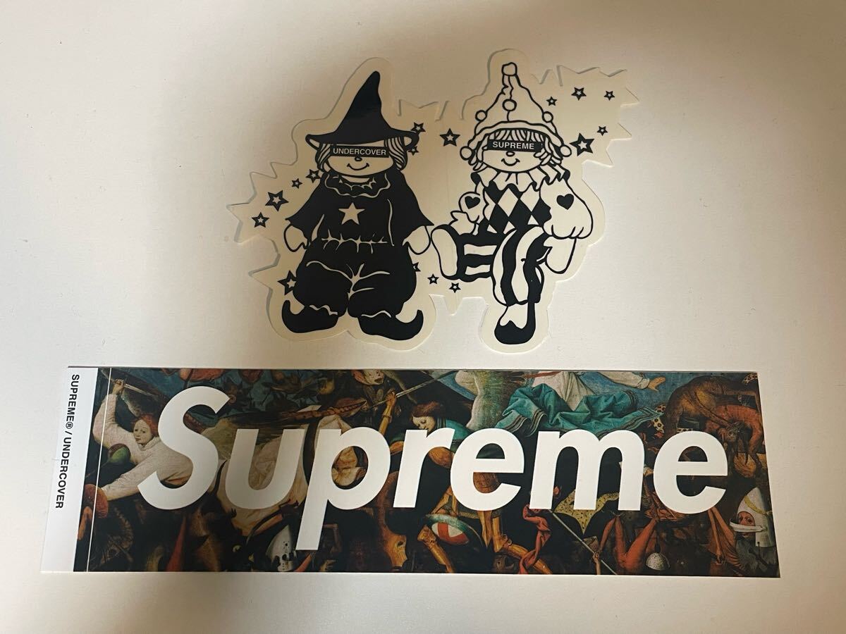 SUPREME UNDERCOVER コラボ ステッカー / 送料無料 匿名配送 / 正規品 / シュプリーム アンダーカバー / BOX LOGO / Sticker / レア拍卖
