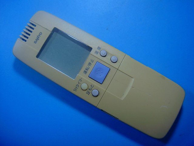 RCS-VR8C SANYO サンヨー エアコン リモコン 送料無料 スピード発送 即決 動作確認済 不良品返金保証 純正 D2056拍卖