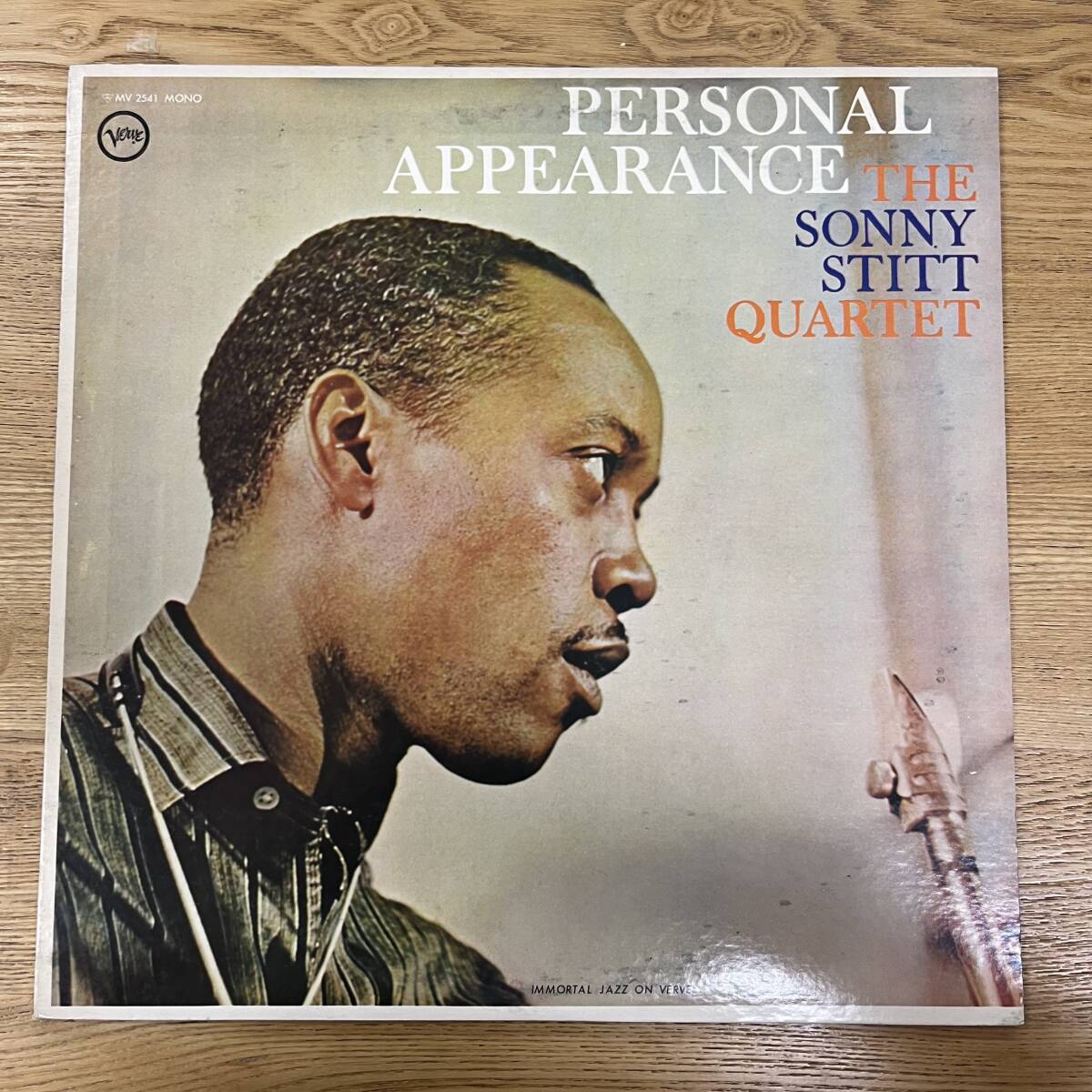 美盤 LP/ SONNY STITT QUARTET / PERSONAL APPEARANCE / ソニー・スティット / 国内盤 ライナー VERVE MV2541 NB0729-29拍卖