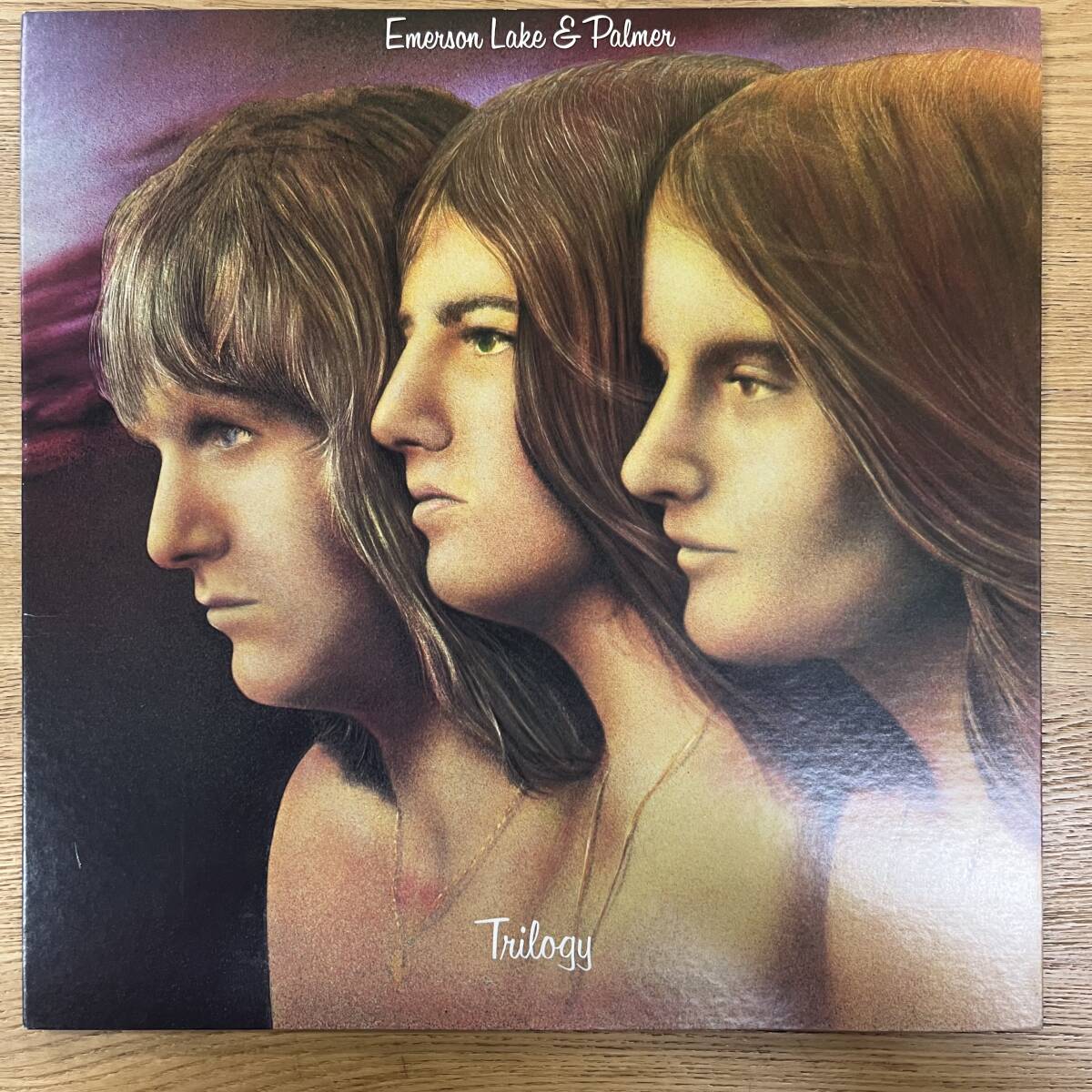 美盤 LP/エマーソン・レイク&パーマー(EL&P)「Trilogy (1976年・P-10113A・プログレ・アートロック)」 NB0730-18拍卖