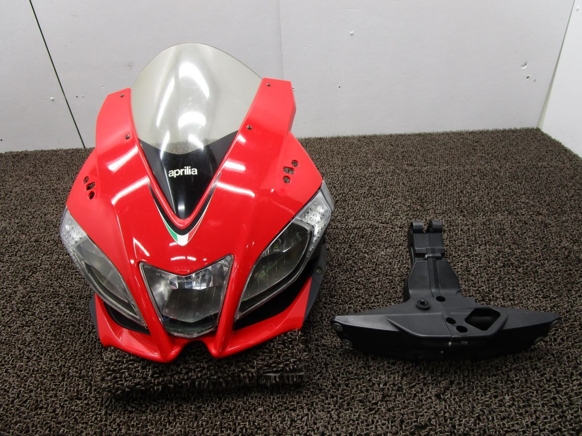 アプリリア RS4 125 アッパーカウル スクリーン ■A2734! ヘッドライト TW アプリリア 【 M543M 】 aprilia 動画有 FI インジェクション拍卖