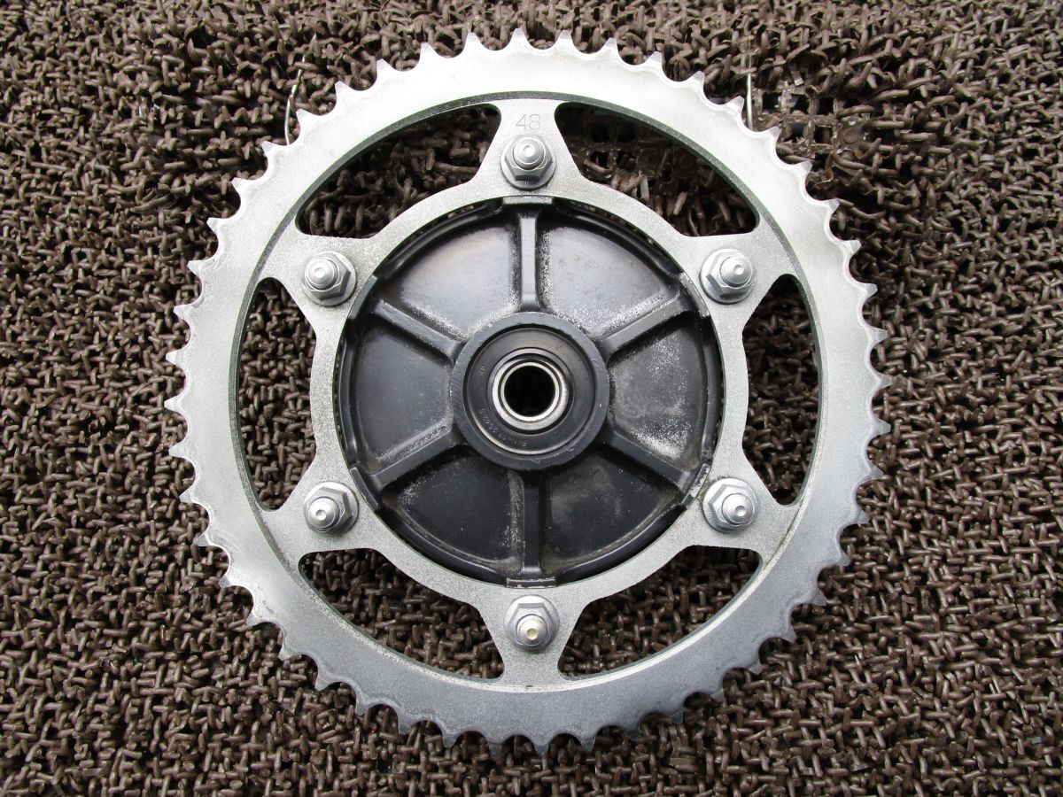 ZXR250 スプロケット ハブ 48丁 △A2951!ZX250A カワサキ 【 ZX250AE 】 キャブ車拍卖