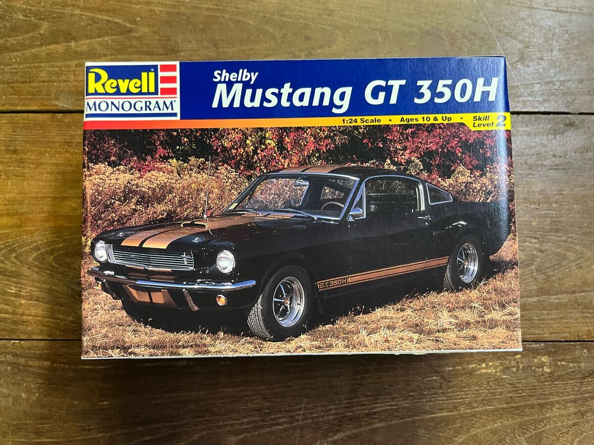 ReveliMONOGRAMShelbyMustang GT 350H1:24 Scale レベル モノグラム Fordマスタング プラモデルアメ車拍卖