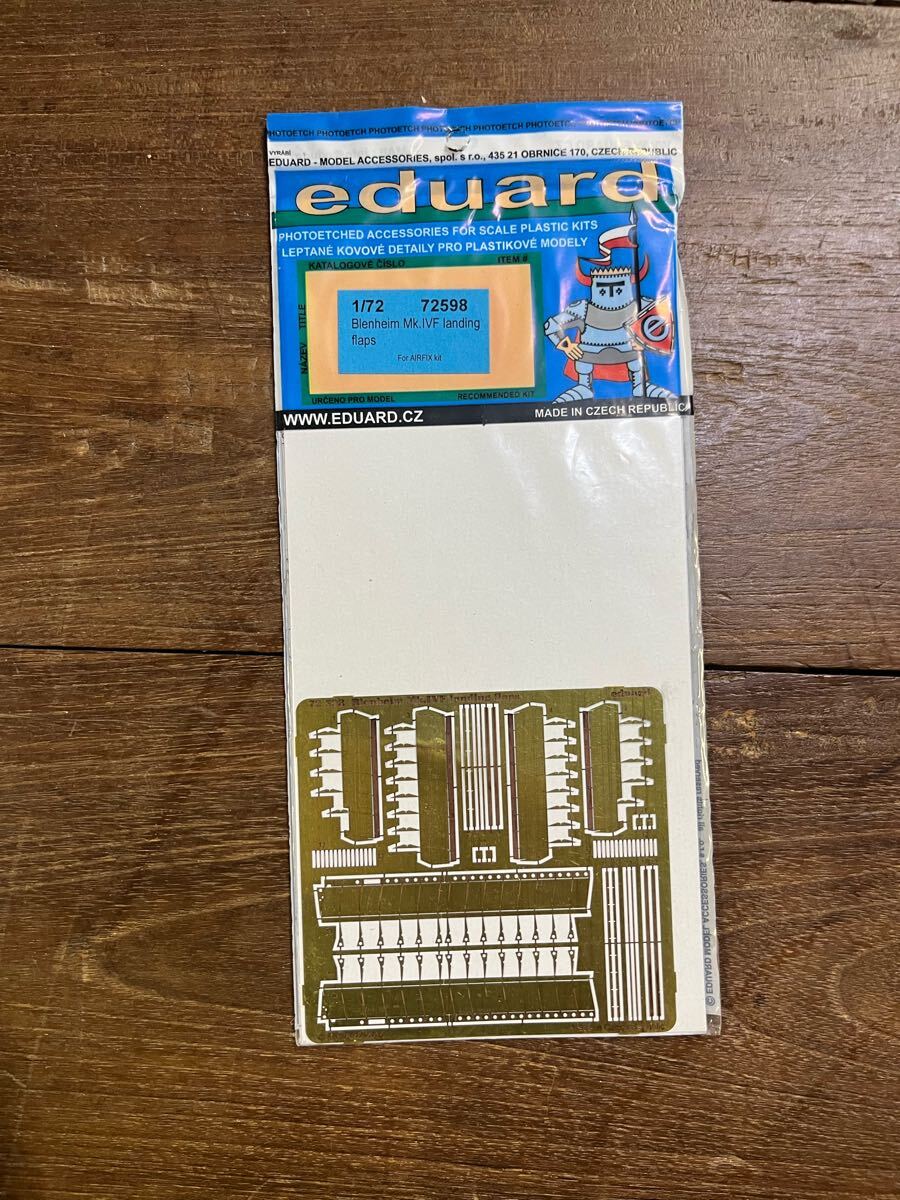 eduard エデュアルド1/72 Blenheim Mk.IVF landing flapsFor AIRFIX エッチングパーツ拍卖