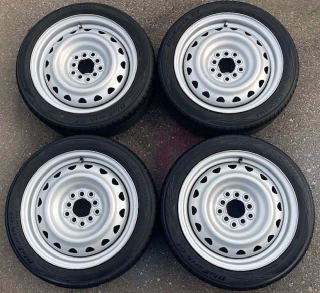 R7/52。YOKOHAMA bluearth。J15×6JJ。5H。PCD100/114.3ハブ68。 4本拍卖