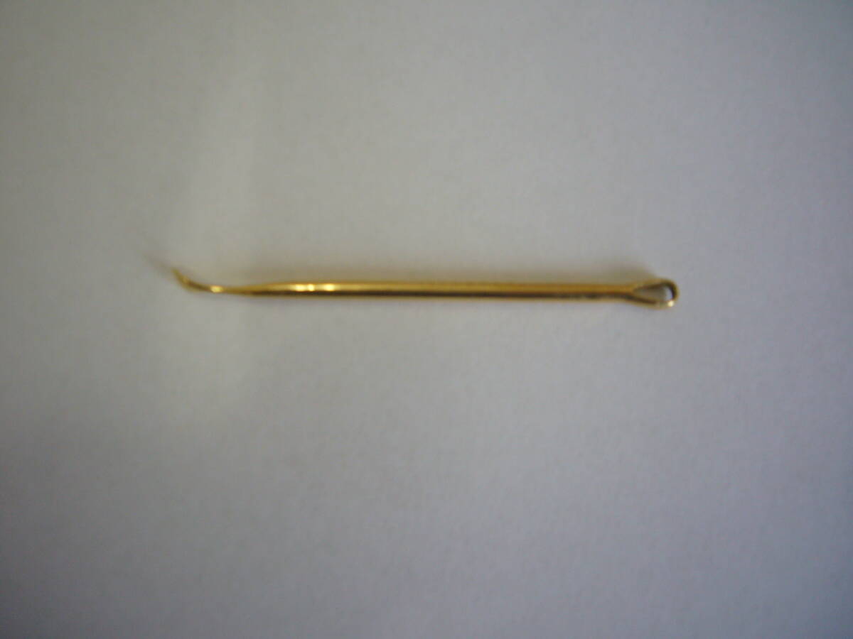 18K 耳かき 1拍卖