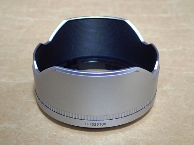 〈 Panasonic デジタル一眼カメラ 交換レンズ H-FS35100 用 レンズフード 〉拍卖