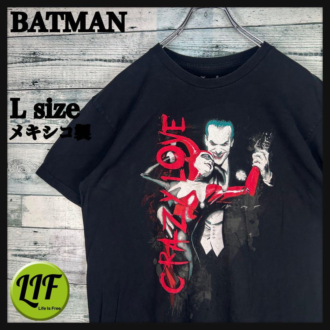 バットマン メキシコ製 ジョーカー クイン ムービーTシャツ ブラック 5577拍卖