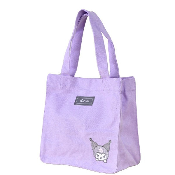 即決新品 帆布 トートバッグ 小 クロミ ハンドバッグ 23cm×22cm 送料無料 サンリオ拍卖