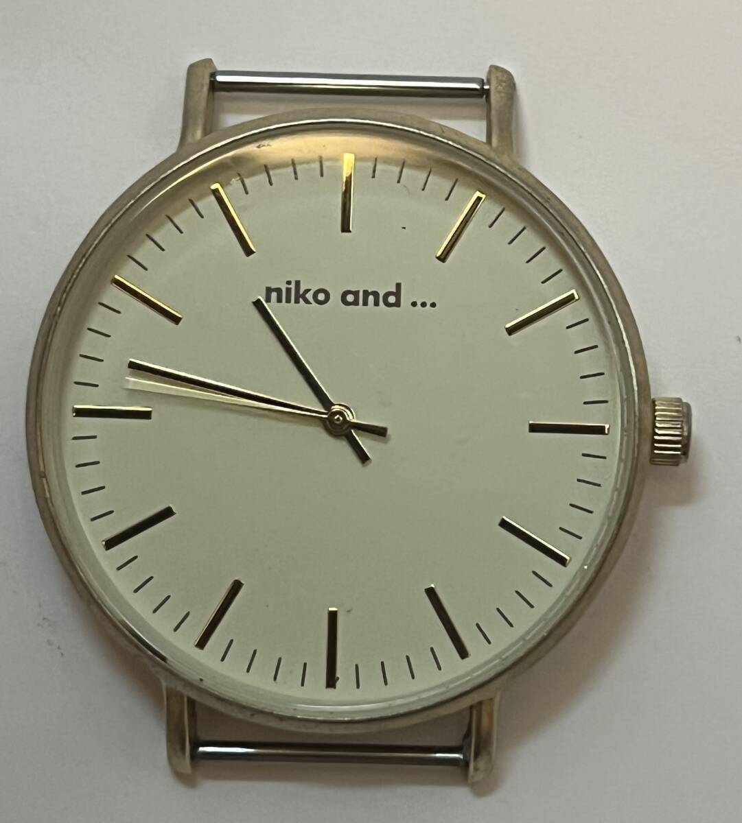 動作 niko and... ニコアンド メンズ レディース 腕時計 フェイスのみ ビッグフェイス拍卖