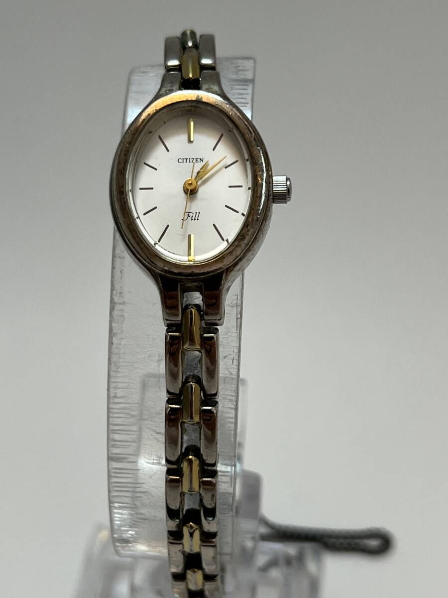動作未確認 CITIZEN シチズン Fill QUARTZ レデイース 腕時計 5930-S95242拍卖