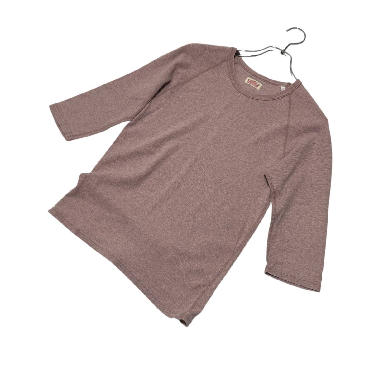 HOLLYWOOD RANCH MARKET ハリウッドランチマーケット ラグランスリーブ 七分袖 カットソー 2 ピンク系 レディース 送料185円 25-0701拍卖