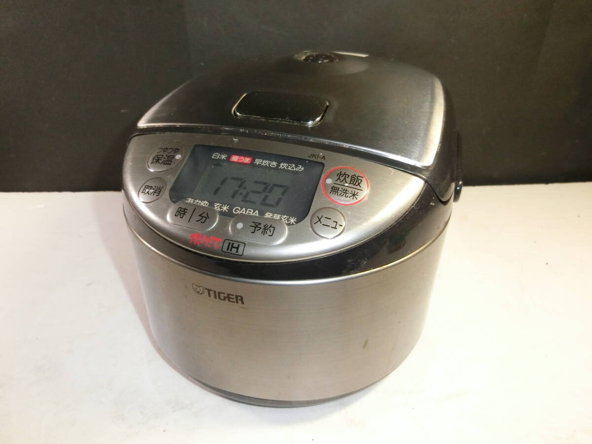 ★中古 タイガー IH炊飯ジャー 炊飯器 JKI-A550 3合炊き拍卖