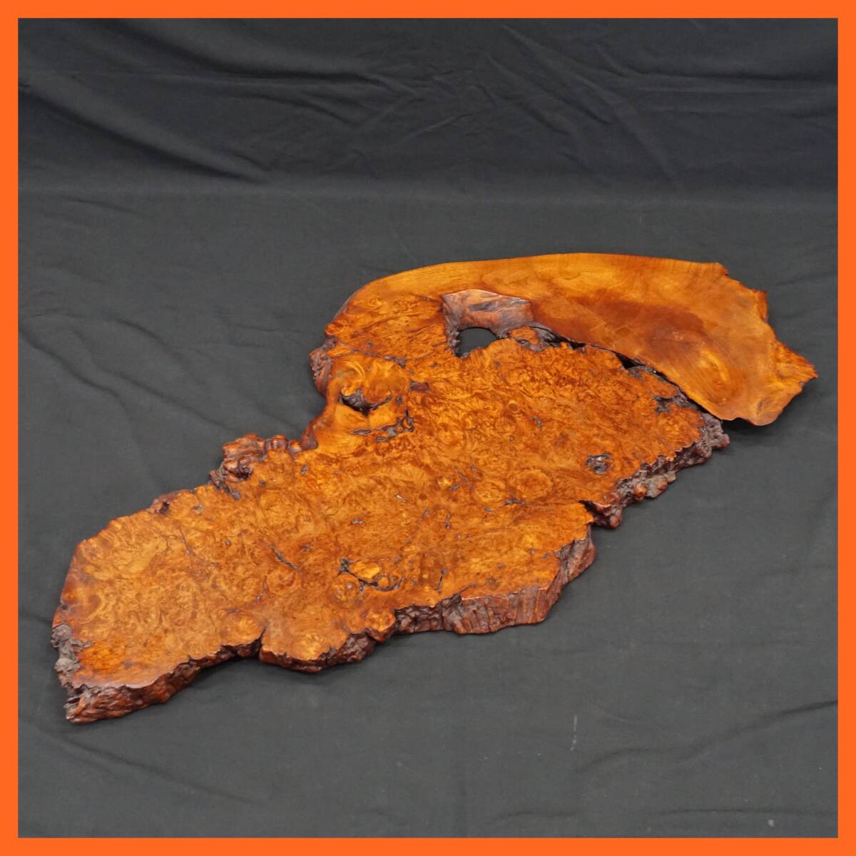 前ダ:【唐木】一枚板 花梨 無垢材 花台 板厚約4㎝ 約92.5×49.0㎝ 飾り台 香炉台 盆栽台 カリン材 敷板 敷台 ★送料無料★拍卖