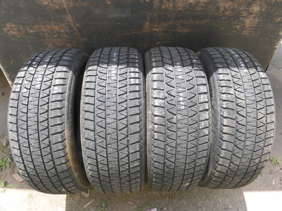 235/55R20 102Q●ブリヂストン 2020年スタッドレス4本●250511拍卖