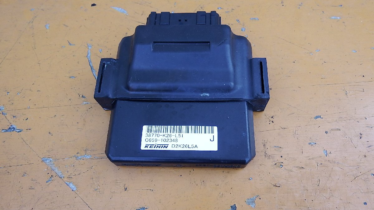 即決 GROM JC92-1102*** 純正 PGM-FI ECU 38770-K26-L51 動画あり グロム 拍卖