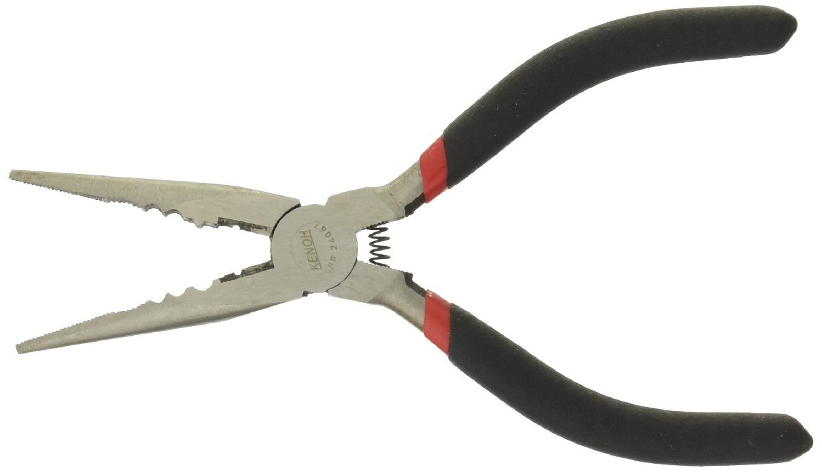 ケンオー(KENOH) ブラックG(グリップ) 万能ラジオペンチ 150mm拍卖