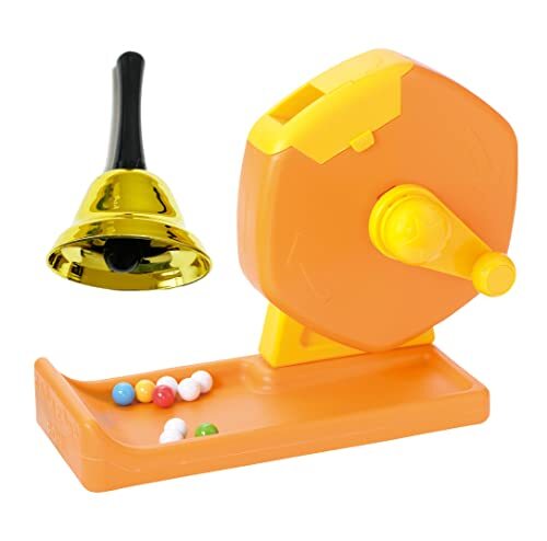 ルカン 抽選ガラポンと大当たりベル 抽選玉60個付き 玉 直径12mm ガラポン ガラガラ 抽選機 抽選器 ベル 福拍卖