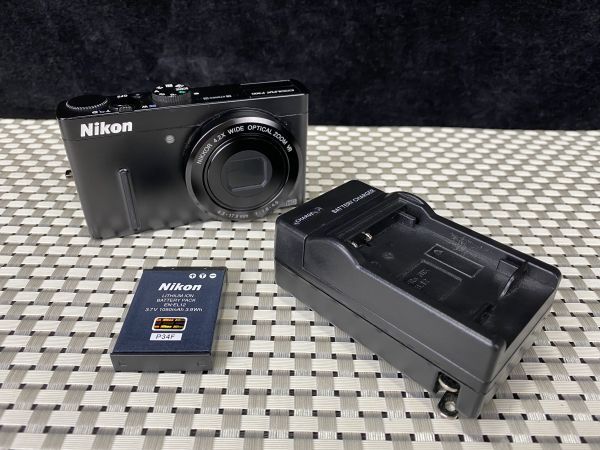 mm★Nikon ニコン デジタルカメラ COOLPIX P300 コンパクトデジタルカメラ ブラック 充電器/バッテリー付き 簡易動作確認 現状品★拍卖