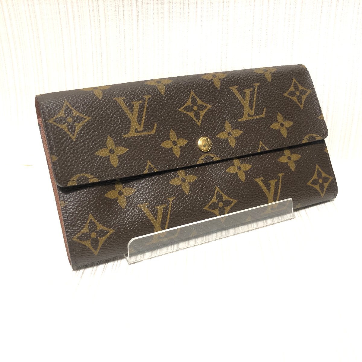 LOUISVUITTON ルイヴィトン ポルトフォイユ・サラ モノグラム 旧型 M61734 ロングウォレット 長財布拍卖