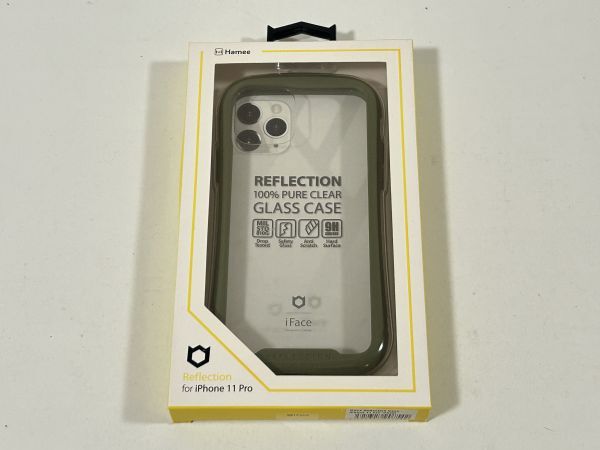 7-9 iFace Reflection case iPhone11 Pro専用ケース カーキ 新品拍卖