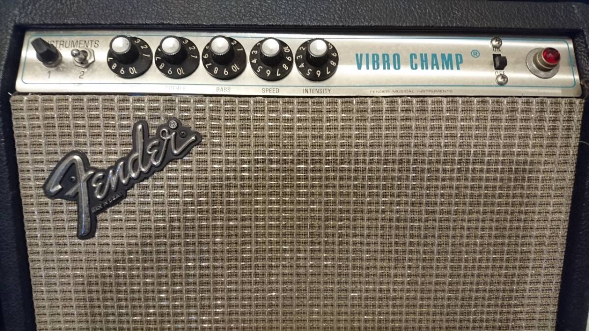 Fender Vibro Champ Mod シルバーパネル 70年代後期以降 フェンダー拍卖