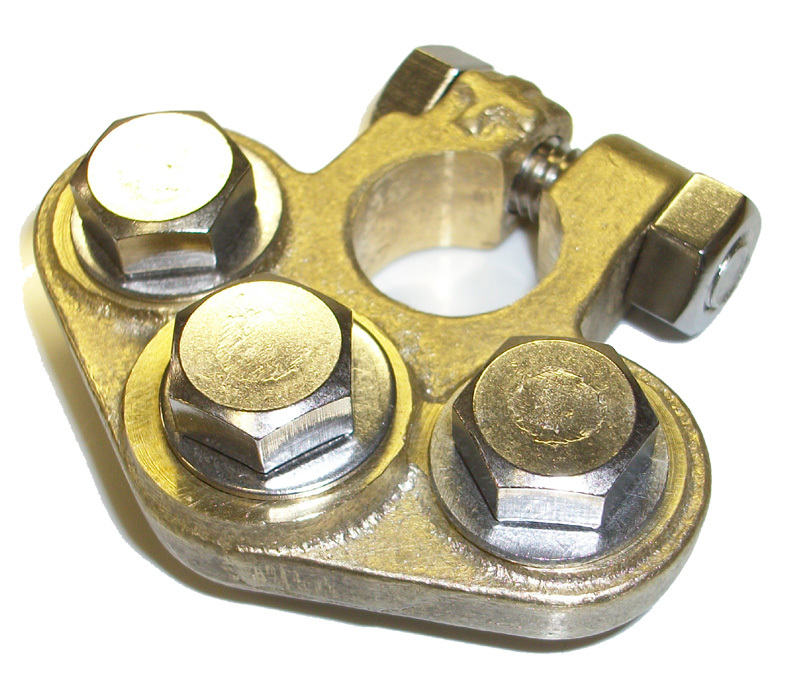 錆びない!マルチワイドなマリン用!マルチ3分岐仕様ターミナルセット☆送料込み☆☆拍卖