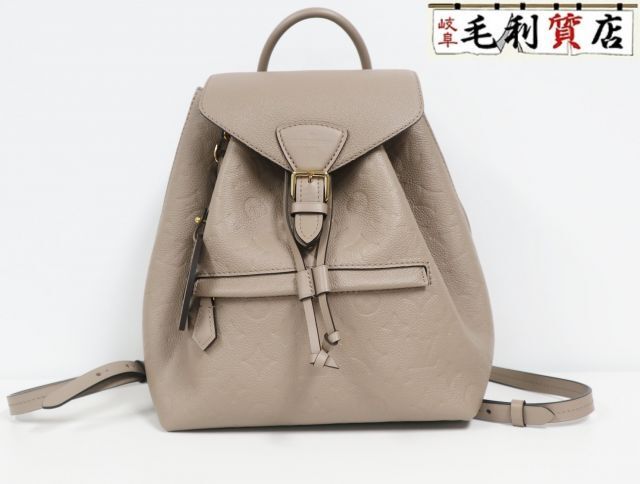 ルイ ヴィトン LOUIS VUITTON モノグラム アンプラント モンスリ PM バックパック トゥルトレール M45410 極上美品 リュ拍卖