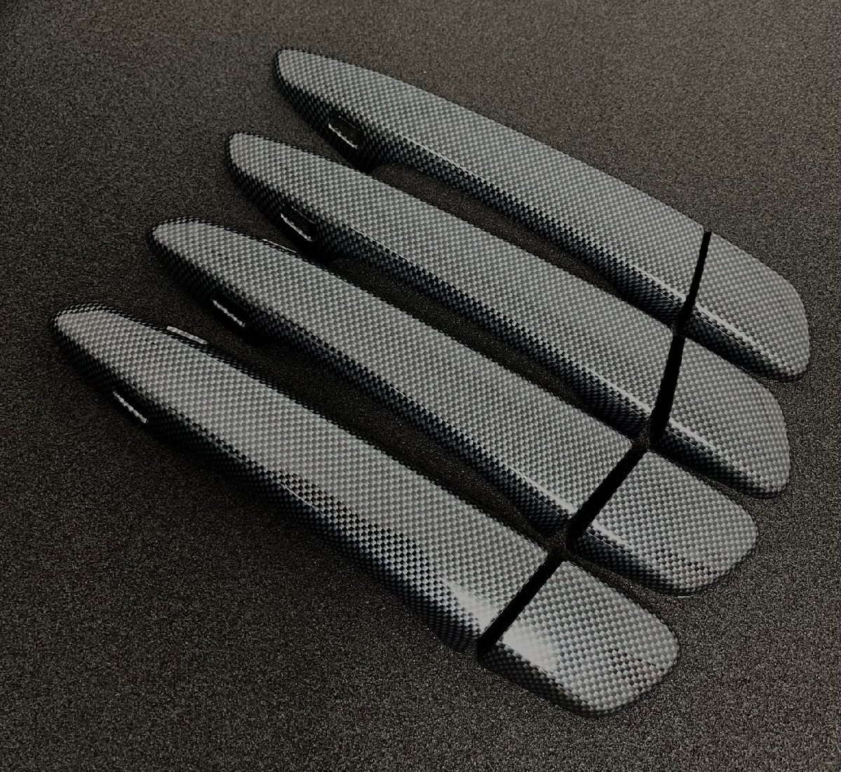 スポーティ全開♪ レクサス カーボン ルック ドアハンドル カバー IS 30 系 IS200t IS250 IS300 IS300h IS350 Fスポーツ バージョンL拍卖