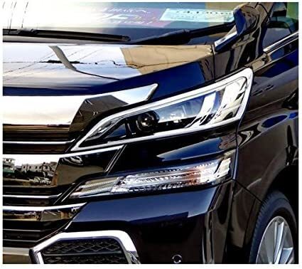 高品質♪ トヨタ メッキ ヘッドライト ヘッドランプ ガーニッシュ ヴェルファイアハイブリッド 30 系 AYH30W ハイブリッド X Z V ZR拍卖
