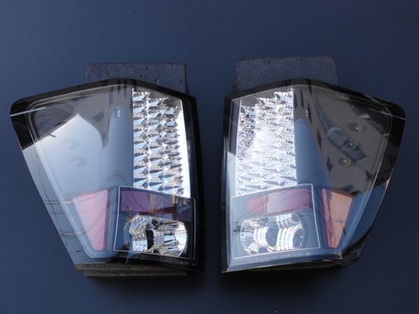 クリスタルLEDテールランプ グランドチェロキー 05~11 ブラック拍卖