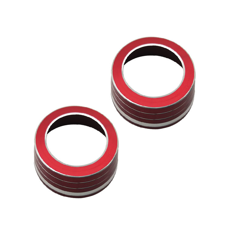 デザイン性UP♪ レッド エアコン ダイヤル カバー ノートオーラ オーラ E13 G ニスモ FOUR レザーエディション拍卖