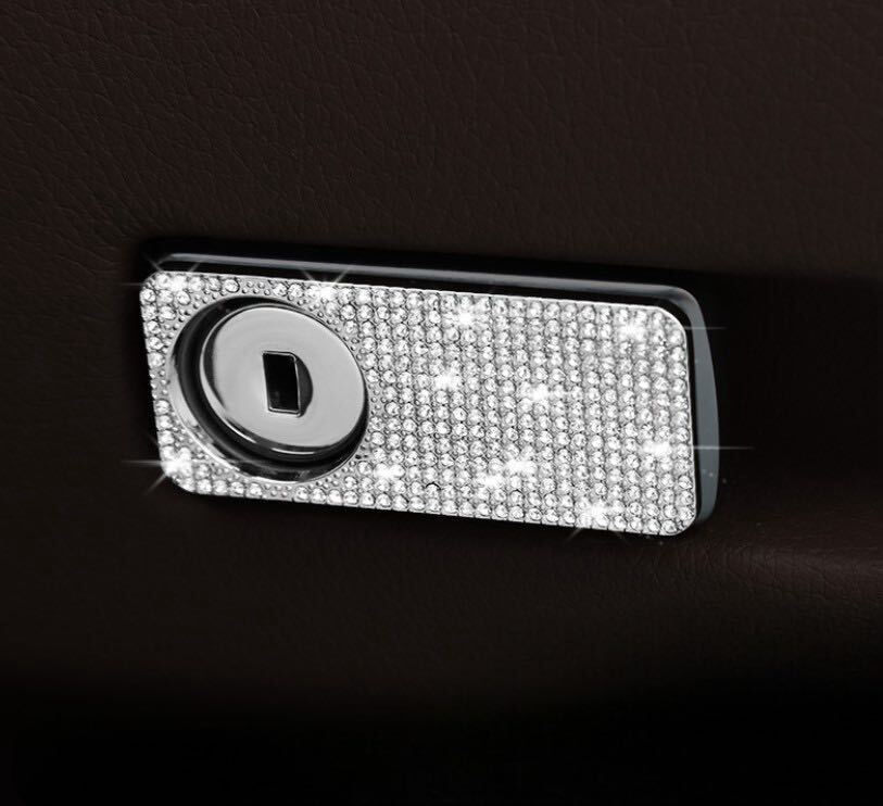 ラグジュアリー感UP♪ ベンツ スワロフスキー グローブボックス パネル カバー W166 C292 GLE350d GLE43 GLE63 GLEクラス クーペ拍卖