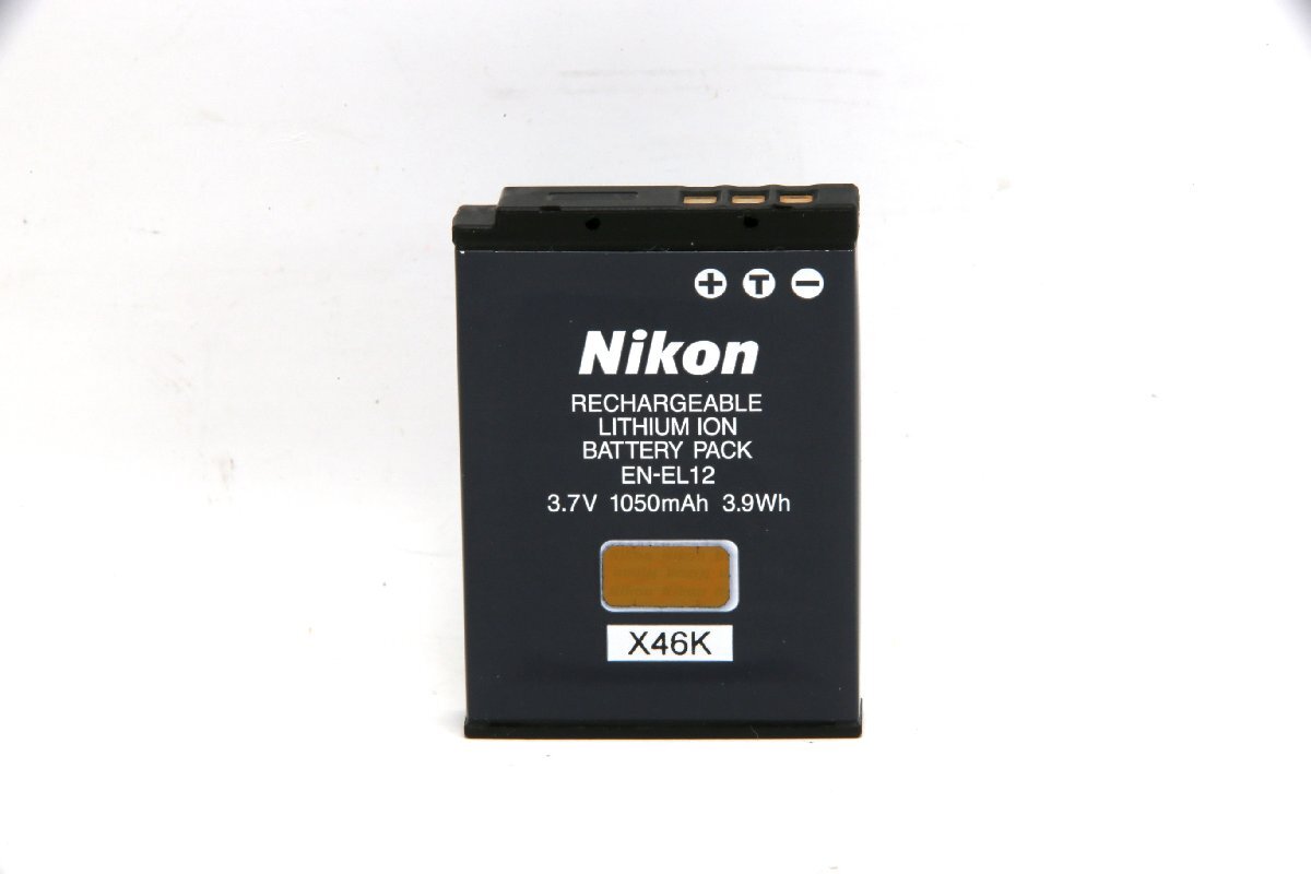 【良品】Nikon EN-EL12 ニコン リチャージャブルバッテリーパック#6476拍卖