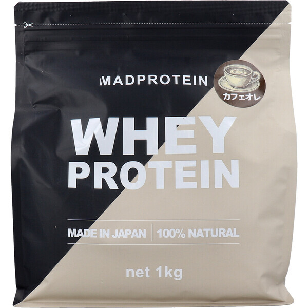 MADPROTEIN ホエイプロテイン カフェオレ 1kg拍卖