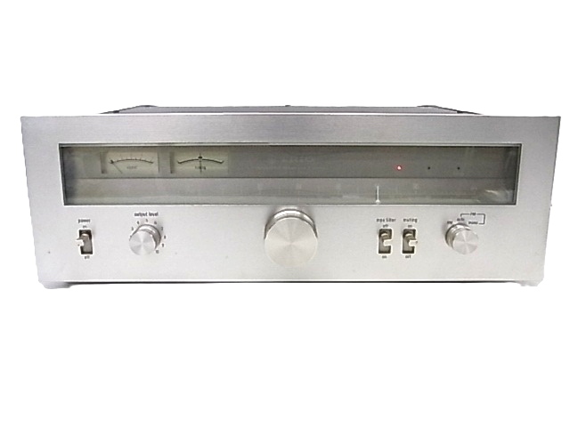 k0159 TRIO KT-7500 トリオ AM/FM ステレオチューナー 通電確認済み 簡易動作確認済み(音難有)拍卖