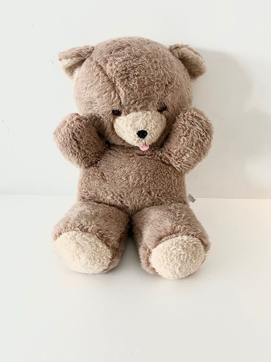【Vintage】ぬいぐるみ ベア 舌出し拍卖