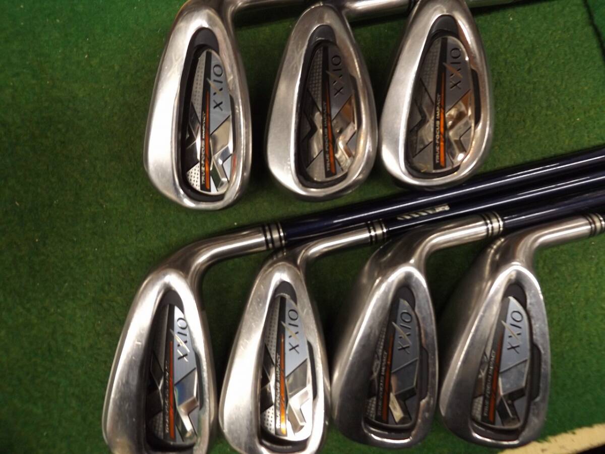 【税込】4777 XXIO 2018 ネイビー #6-PW,AW,SW 純正カーボン R ダンロップ ゼクシオ アイアンセット .971690拍卖